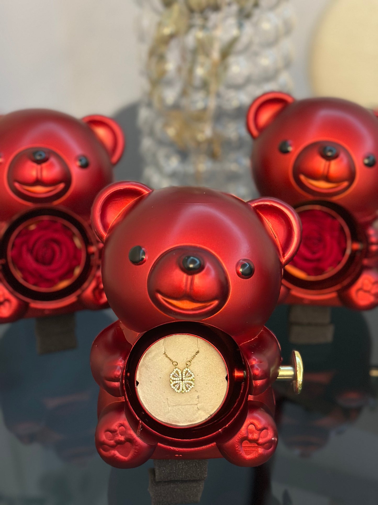 SEVİMLİ AYICIK GÜL KUTUSU