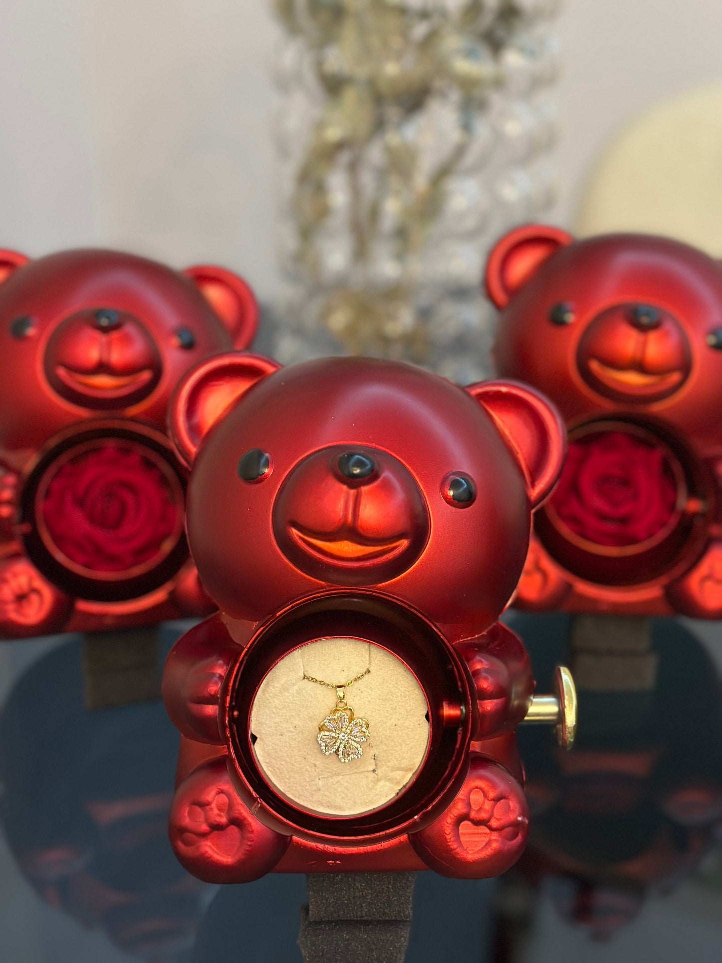 SEVİMLİ AYICIK GÜL KUTUSU