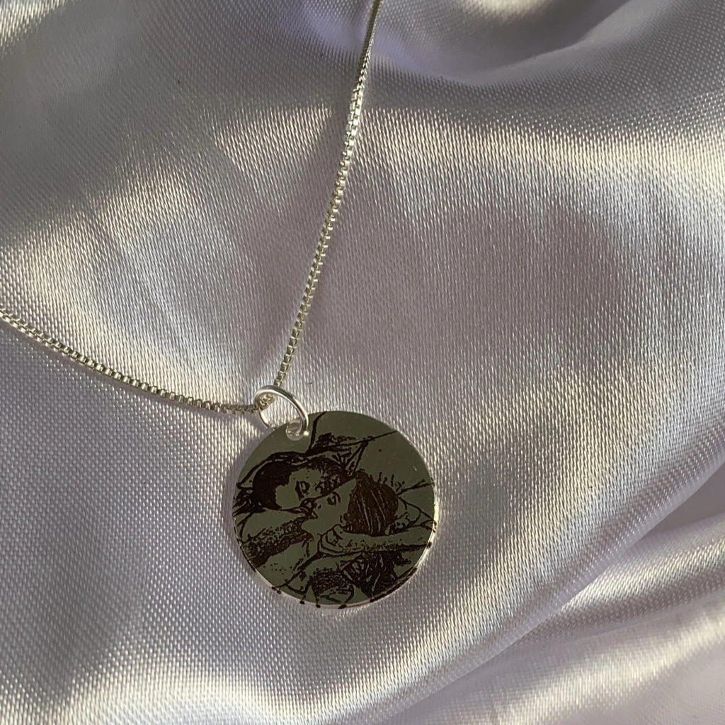 Kişiye Özel Fotoğraflı Kolye