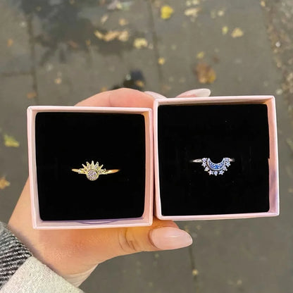 ARKADAŞLIĞIN SEMBOLÜ: EŞSİZ PANDORA ARKADAŞ YÜZÜĞÜ ( AY ve GÜNEŞ YÜZÜK )