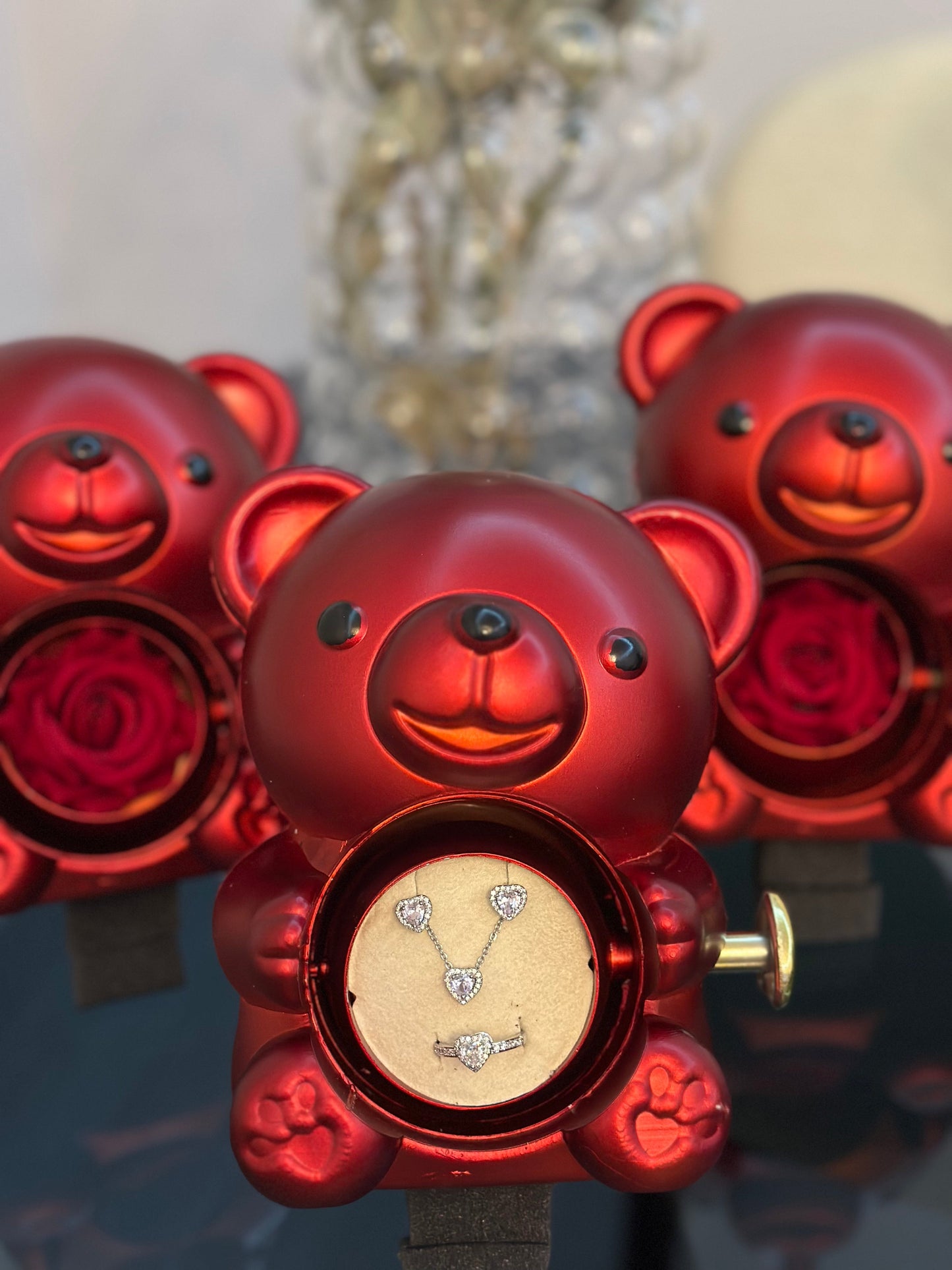 SEVİMLİ AYICIK GÜL KUTUSU