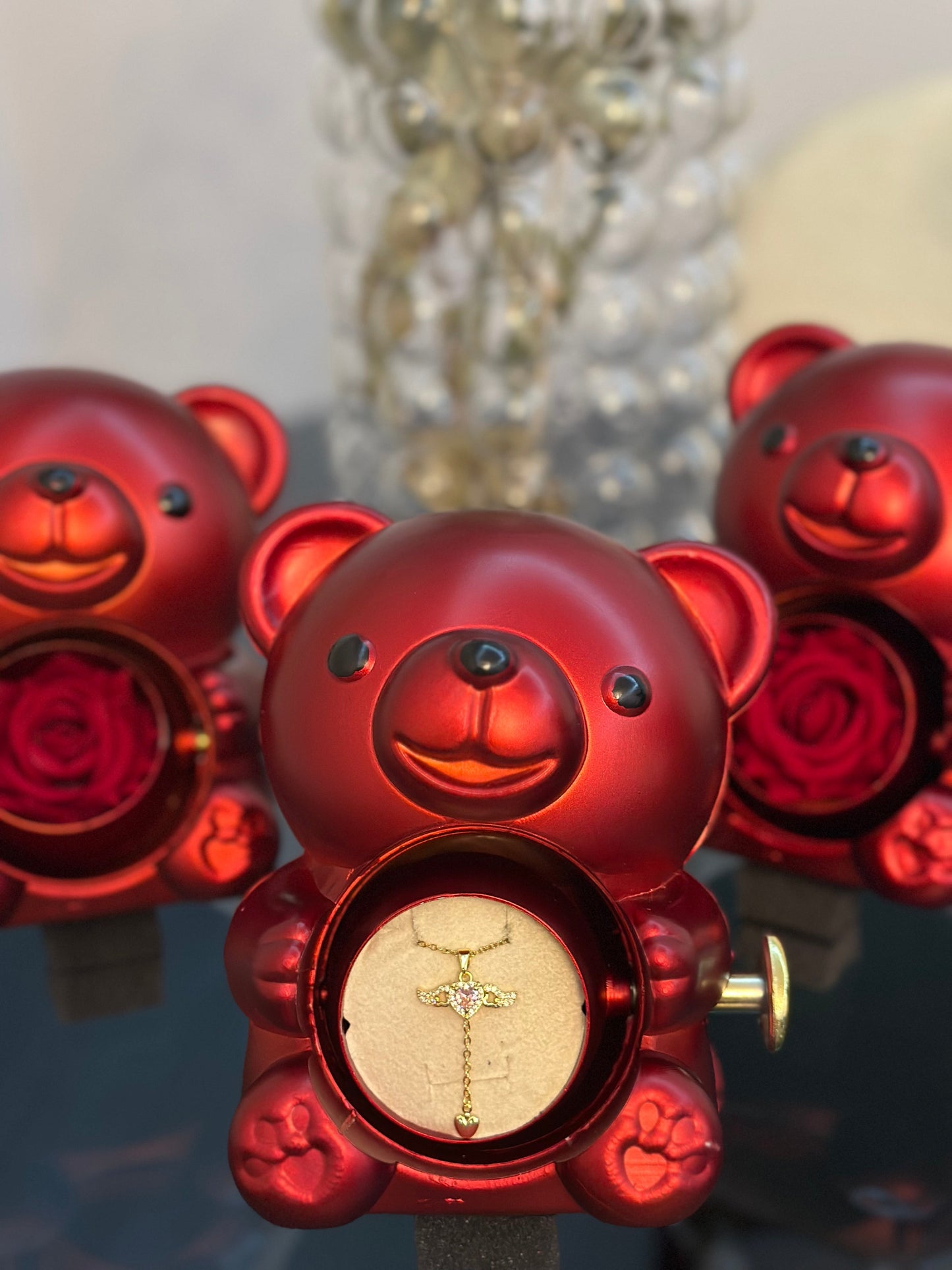 SEVİMLİ AYICIK GÜL KUTUSU