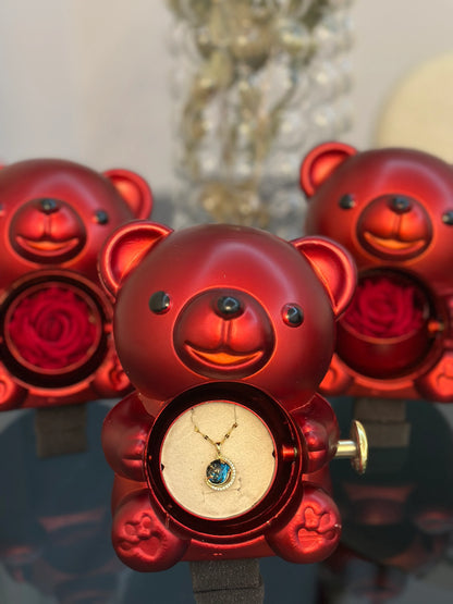 14 Ayar Altın Kaplama Gökyüzü Kolye