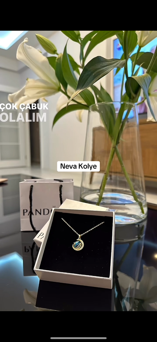 Pandora Kutusunda Gökyüzü Kolye