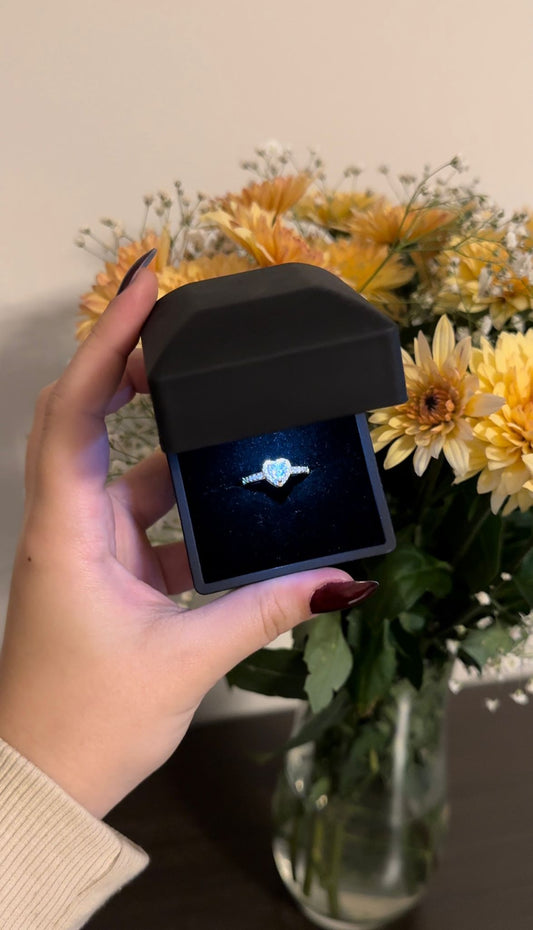 Işıklı Kutuda Ciddi İlişki Yüzüğü