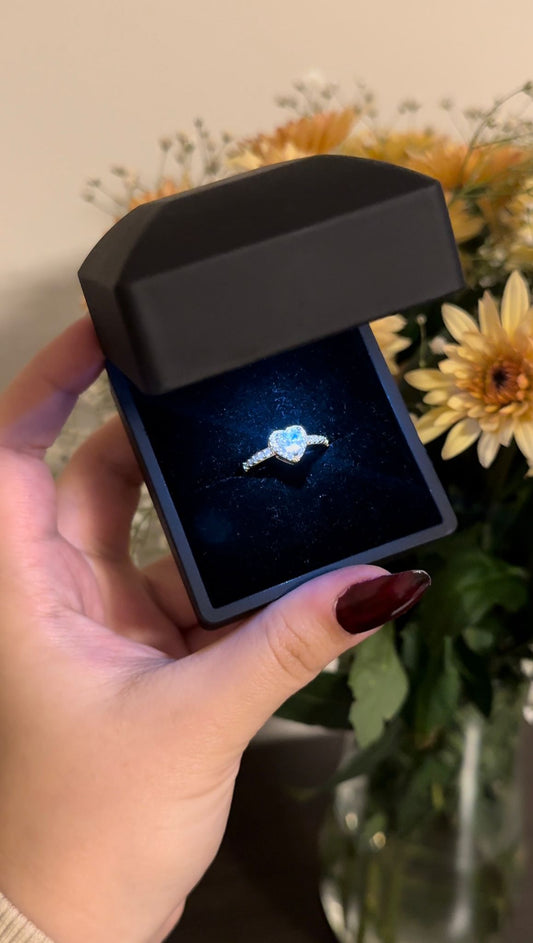 14 AYAR GÜMÜŞ KAPLAMA AYARLANABİLİR AŞK YÜZÜĞÜ