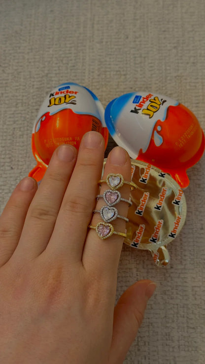 CİDDİ İLİŞKİ YÜZÜĞÜ ( KİNDER SÜRPRİZ KUTULU )