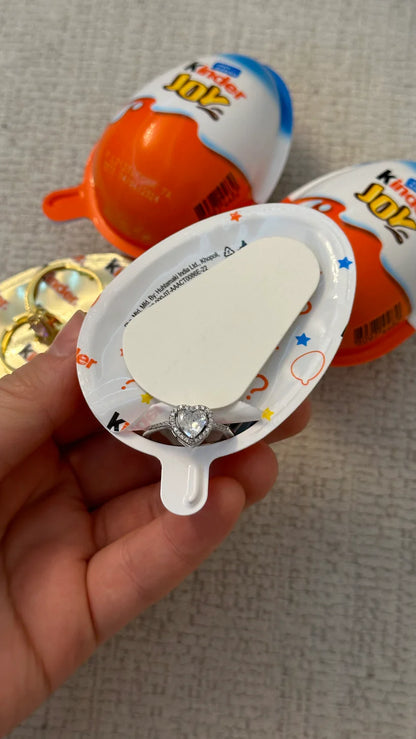 CİDDİ İLİŞKİ YÜZÜĞÜ ( KİNDER SÜRPRİZ KUTULU )