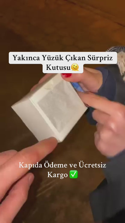 Yakınca Yüzük Çıkan Sürpriz Kutu🔥😍